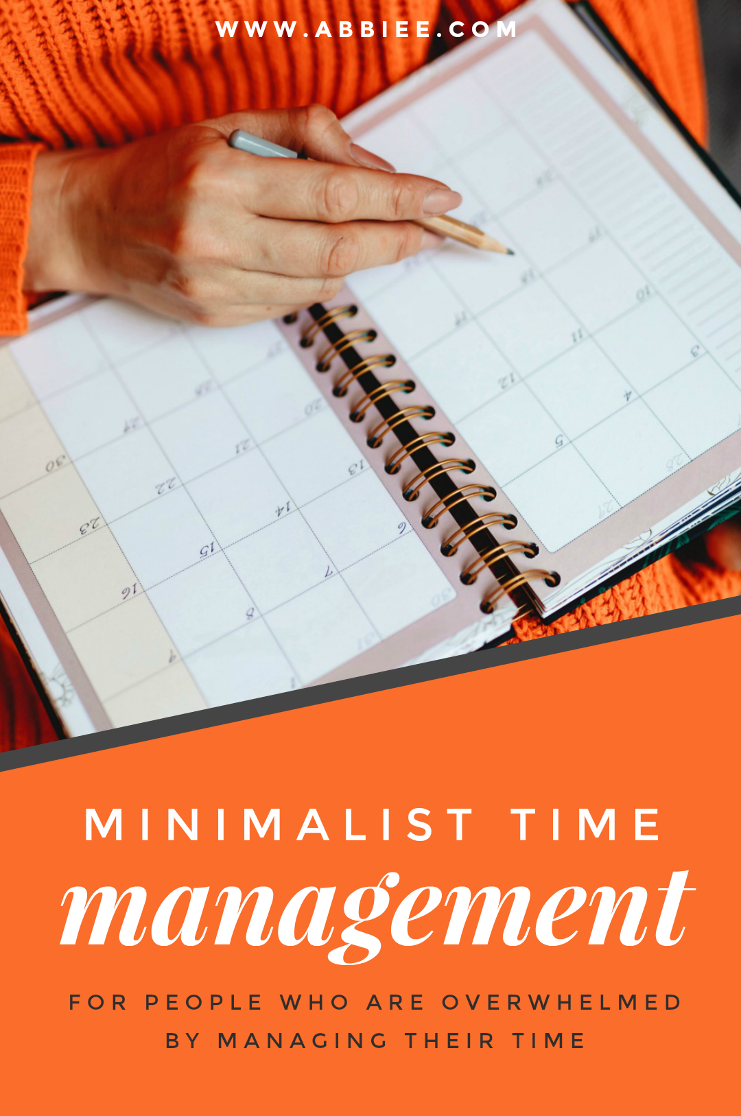 Abbie Emmons Time Management For People Who Are Overwhelmed by