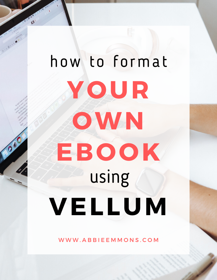 735px x 950px - Abbie Emmons - Tutorial: How to Format Your Own eBook Using Vellum